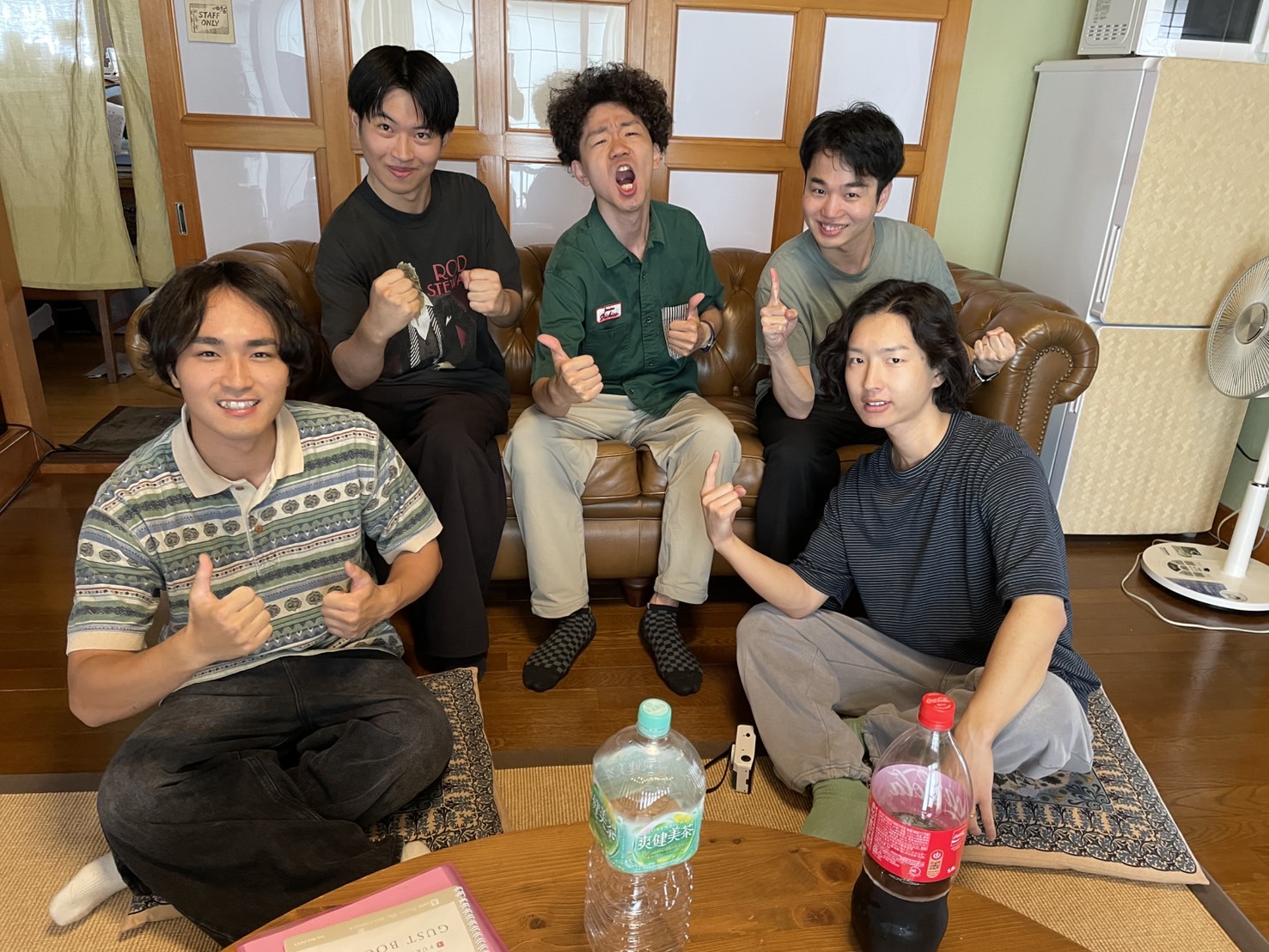 5人の皆さん